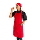 zittro Mandil delantal chef franja