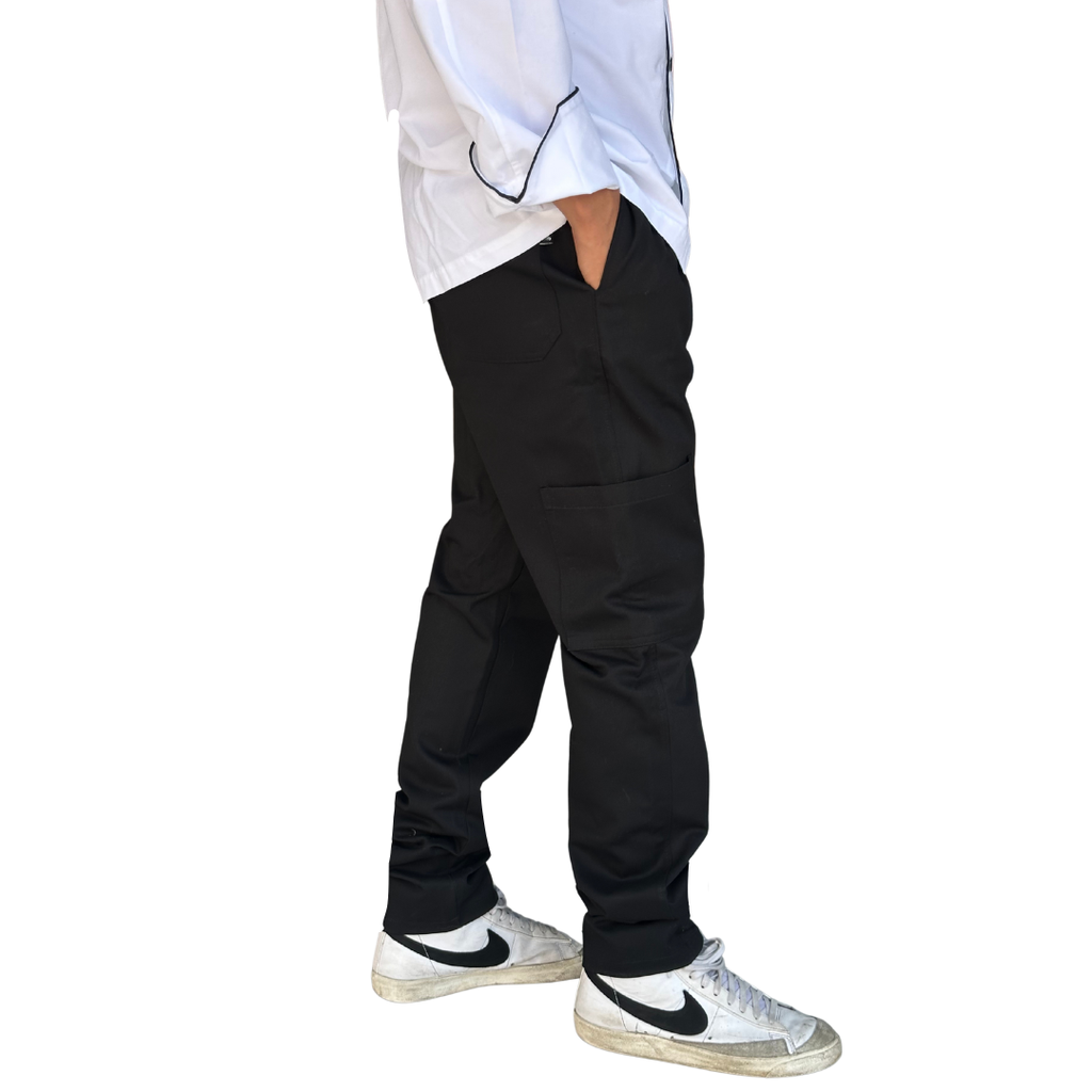 zittro Pantalón Chef Hombre. Negro R91101-001