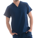 zittro Filipina Médica Stretch Hombre Marino