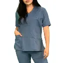 zittro Filipina Médica Lycra Mujer Azul Acero M80202-444