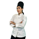 zittro Filipina Chef Mujer Blanco Liso